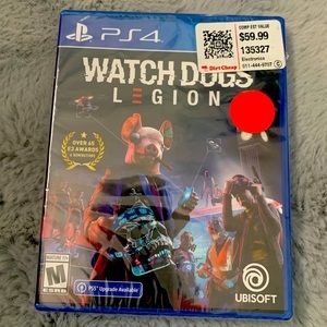Watchdogs Legion PS4 PS5 NEW & SEALED